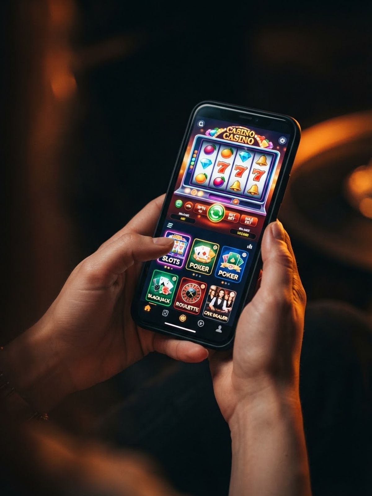 Mobiel casino spelen op smartphone bij Casino777