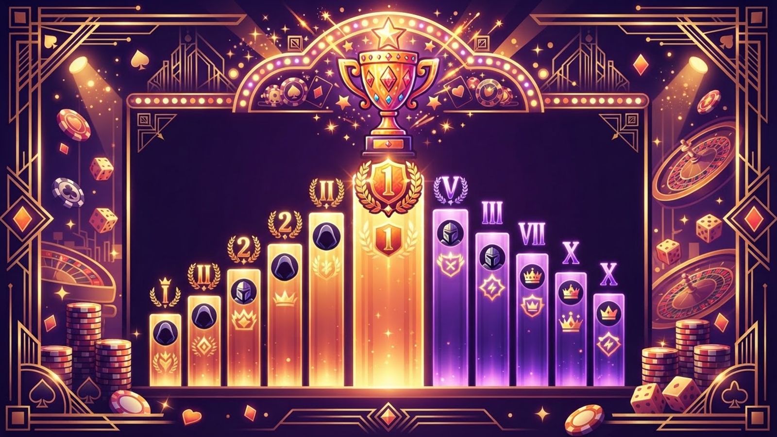 Toernooien met ranglijst en trofee bij Casino777
